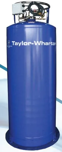 Taylor-Wharton EasyCarb 750 bulk CO2 cylinder for pool pH control